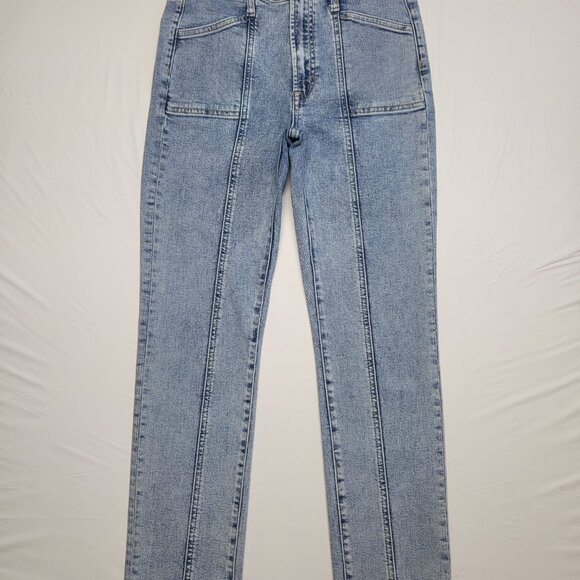 Gap Womens Jeans 2/26R ( 28 X 27 ) Soft Vintage Slim Stretch Pockets Blue - Picture 2 of 15